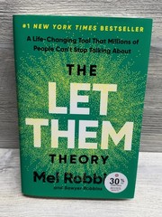 Mel Robbins The Let Them Theory Book Hardcover NYT Bestseller Sawyer Robbins