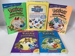 Pokémon Super Special Chapter Book Box Set W/Posters Scholastic 1st Printing