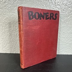 DR. SEUSS “BONERS” 1931 VIKING PRESS RED SMALL HARDCOVER BOOK 8Th Printing.