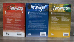 Ken Ham-The New Answers Books Lot- 1-3-Paperback Master Books