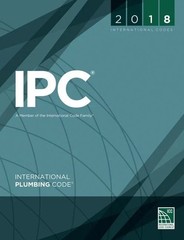 2018 IPC International Plumbing Code by…ICC Free Shipping
