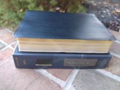 NASB 1977 Thompson Chain-Reference Bible, Bonded Leather Black, Red Letter