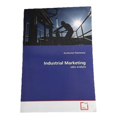 Industrial Marketing: sales analysis by Arunkumar Palanisamy Paperback (English)