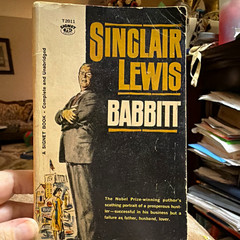 Sinclair Lewis Babbitt Signet Book PB The New American Library 1961 1st Print