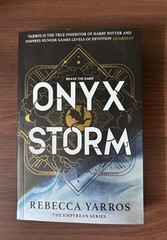Onyx Storm Paperback By Rebecca Yarros free shipping.