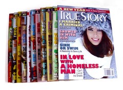 2014 True Story Magazines, 11 months, January to December, missing November.
