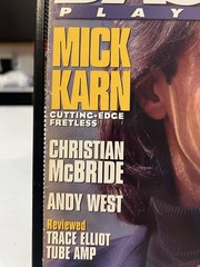1996 Mick Karn • Bass Player Magazine • Japan & Dali’s Car Fretless Bassist