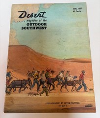 Desert Magazine of the Outdoor Southwest June 1960 Clyde Forsythe Gold Rush Used