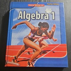 Glencoe McGraw-Hill Algebra 1 Teacher’s Edition Hardcover Textbook 2008