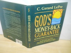 GOD’S MONEY-BACK GUARANTEE: 7 Steps to financial Security~ Fine HCDJ~ Ship Boxed