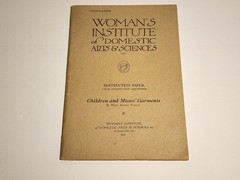 Woman’s Institute of Domestic Arts Booklet by Mary Brooks Picken You Pick!