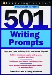 501 Writing Prompts; LearningExpres- LearningExpress LLC , 1576854388, paperback