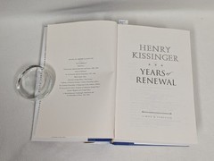 Henry Kissinger ~ Memoirs 3 Volume Trilogy ~ White House Years Upheaval Renewal