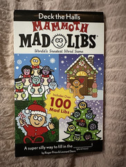 Deck the Halls Mammoth Mad Libs Activity Book PB Illustrated