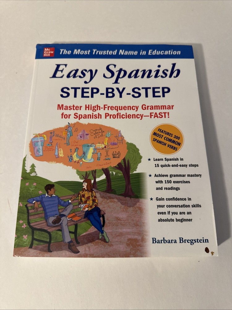 Easy Spanish Step-By-Step Paperback – Barbara Bregstein | Very Good