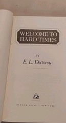 Welcome To Hard Times By E.L. Doctorow 1960 Random House VTG Book Collectible