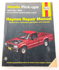Mazda Pickup Trucks 1972-93 All Gas Chilton Haynes Auto Repair Manual 61030