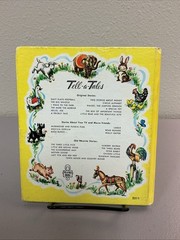 RARE “Nursery Rhymes” Whitman Tell-a-Tale Vintage Children’s Book (1945)
