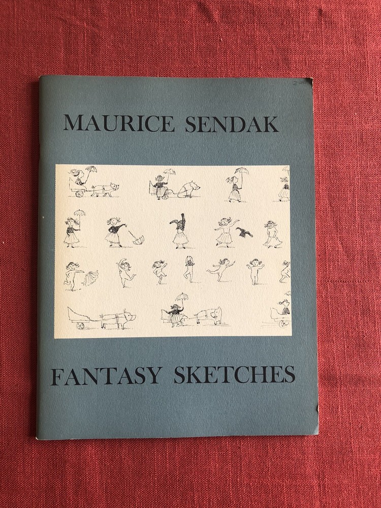 MAURICE SENDAK/FANTASY SKETCHES 1970 softcover staplebound 1st edition