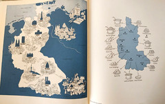 Touring Germany 1967 HC Funk & Wagnalls Werner Kruse Robinson Maps Vintage RARE