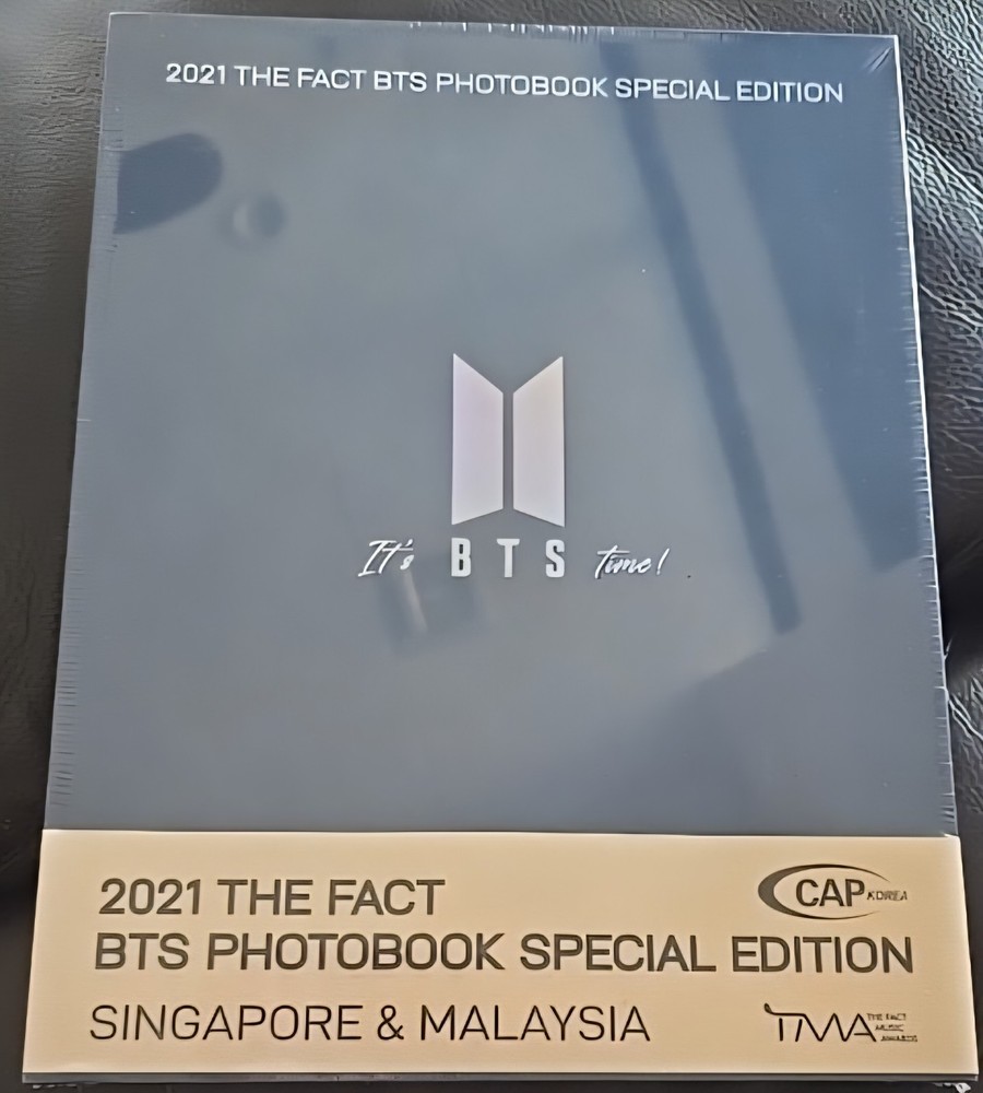 2021 BTS The Fact Photobook Special Edition SEALED Mint USA Seller Fast Shipping