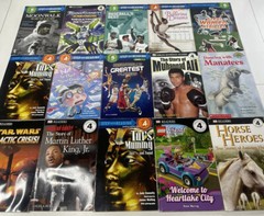 Random Lot of 10 Level 4/5 Step Into Reading | I Can Read | Learn To Read Unisex