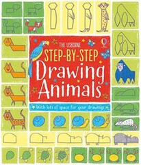 Step-by-Step Drawing Animals – paperback Fiona Watt|Candice Whatmore