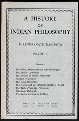 A HISTORY OF INDIAN PHILOSOPHY (5 VOLUME SET)