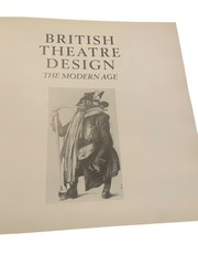 British Theatre Design The Modern Age John Goodwin 1989 St Martin’s Press