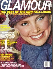 September 1979 Glamour Magazine Kelly Emberg Gia Carangi Brooke Adams Esme’ VG++