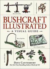 Bushcraft Illustrated: A Visual – Hardcover, by Canterbury Dave – Very Good