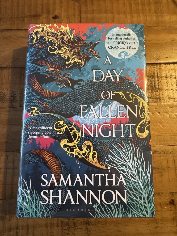 Day Of Fallen Night – Roots Of Chaos – Samantha Shannon Signed HB 1st Edtn Book