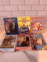 The Baby-Sitters Club Series Lot Of 6 Vintage Books by Ann M. Martin