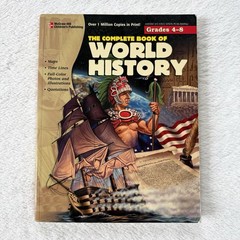 The Complete Book of World History, McGraw Hill Gr. 4-8, Book No writing
