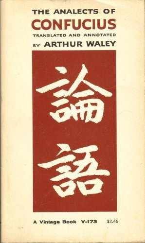 The Analects of Confucius (A Vintage – Paperback, by Arthur Waley – Acceptable n