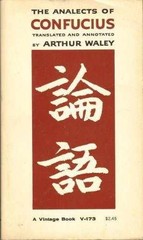 The Analects of Confucius (A Vintage – Paperback, by Arthur Waley – Acceptable n