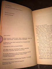 Cruising by Gerald Walker Vintage PB 1971 – Basis for Iconic Al Pacino Gay Film
