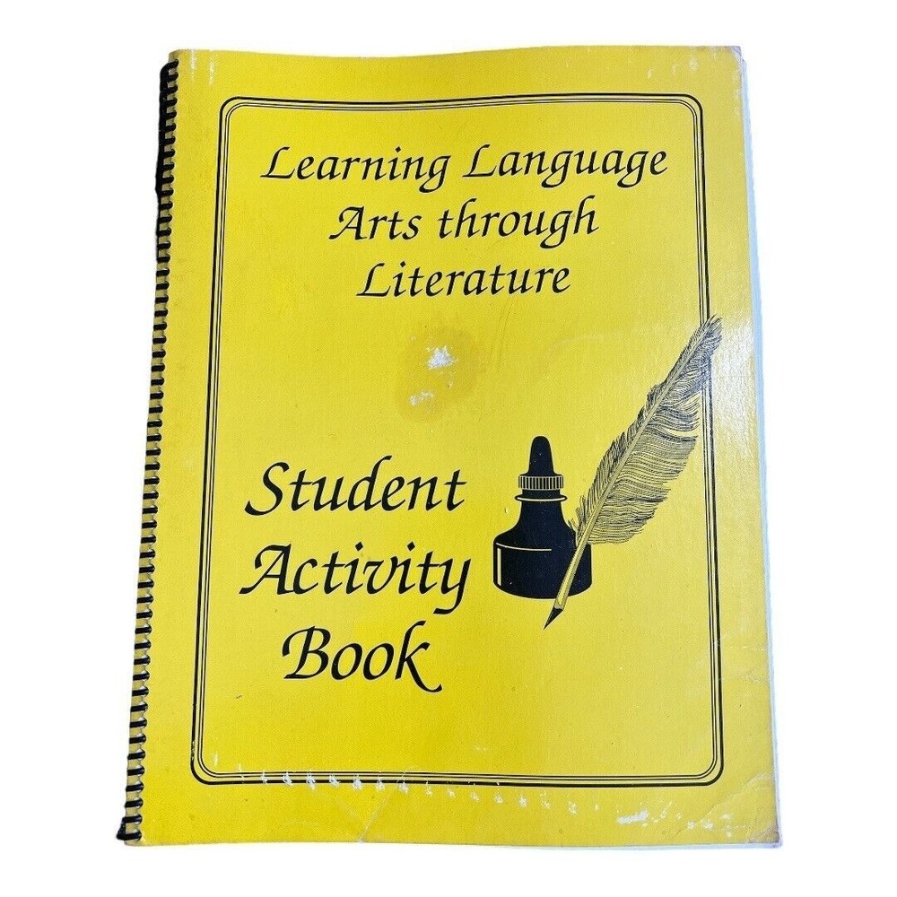 Learning Language Arts Through Literature Yellow Stu Activity Book 1st Ed Q1 02