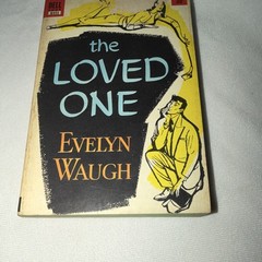 The Loved One by Evelyn Waugh Dell Publishing 1957 Vintage Paperback Satire