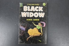Black Widow Patrick Quentin 1952 Peter Duluth Mystery Dell Book Pulp Fiction PB