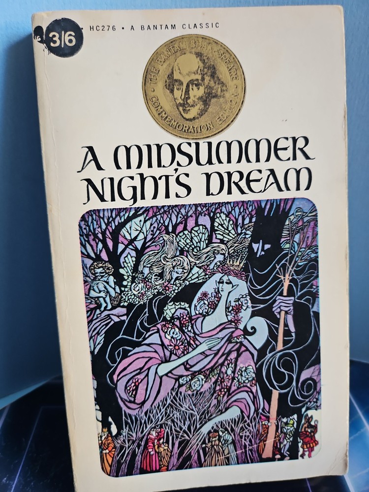 William Shakespeare. A Midsummer Night’s Dream. Bantam Classic Paperback 1965
