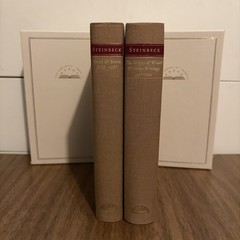 John Steinbeck Library of America 2 Vol Set 1st Print Slipcased HC