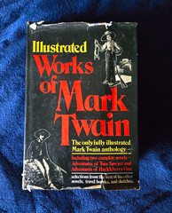 Avenel Books – Illustrated Works of Mark Twain – 1979 HC DJ, True Williams NY