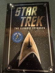 STAR TREK: THE CLASSIC EPISODES by James Blish Deluxe Bonded Leather SEALED