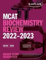 MCAT Biochemistry Review 2022-2023: Online Book (Kaplan Test Prep) – GOOD