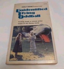 Walt Disney Unidentified Flying Oddball Crume Scholastic Vintage Paperback 1979