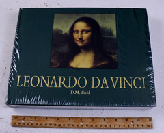 Leonardo Da Vinci by D.M. Field Hardcover New Sealed Wellfleet Press Artbook