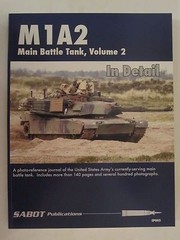 SABOT Publications – M1A2 Abrams Main Battle Tank Volume 2 In Detail, Color Phot