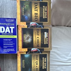 Kaplan DAT 7th Edition Study Guide Book 640 Pages (2005) Dental Admissions Test