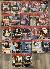 Job Lot 46 x Kerrang Metal/Rock Magazine Issues 2000 Manson Metallica Maiden